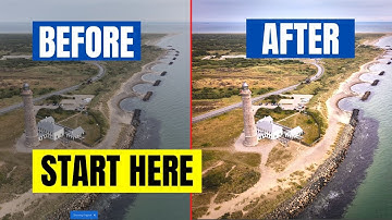 How to Instantly Improve your Drone Photos 🖌 Adobe Lightroom 2021 tutorial (beginner) 🖌