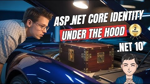 ASP.NET Core Identity UNDER THE HOOD (.NET 10) | Master Authentication & Authorization in .NET 10