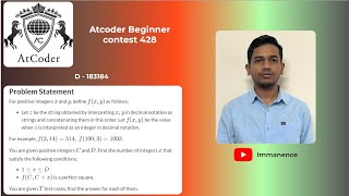 Atcoder Beginner Contest 428 D 183184