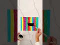 Did you know you can make your own scratch art using dish soap and paint? You need to try this one!