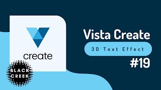Vista Create: 3D Text Effect