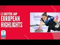 Highlights of Scotland v Switzerland - Round robin - Le Gruyère AOP European Curling Championships