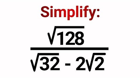 Can You Simplify This Radical Expression? | Rationalisation of Surds - SAT Math