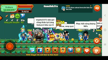 săn boss 12h trưa và ước mở nhặt đc đồ 6s #nro #ngọcrồngonline #ngocrongonline