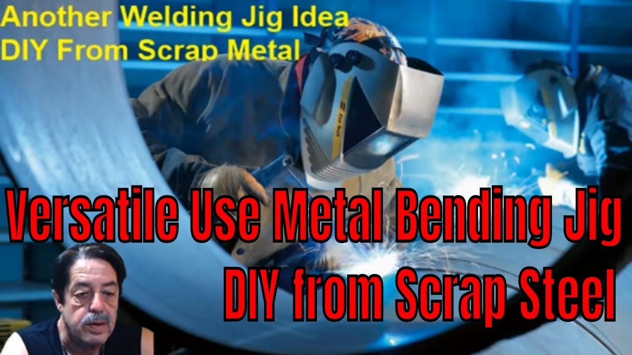 Welding Versatile Metal Bending Jig DIY Scrap Metal YouTube