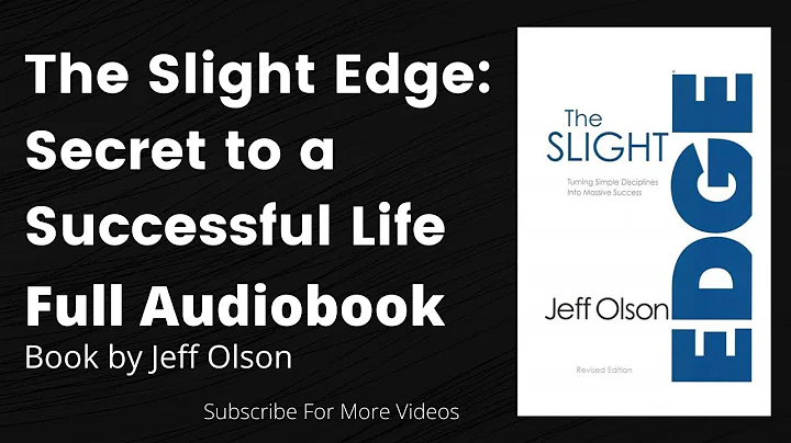 THE SLIGHT EDGE FULL AUDIOBOOK |  THE SLIGHT EDGE ...