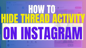 How to Hide Threads Activity (ID and Badge) on Instagram 2025 (Threads Notifications Disabled)