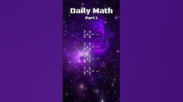 Daily Math Part 1 #shorts #math #shortsvideo #fyp #recommended #maths #mathematics #daily