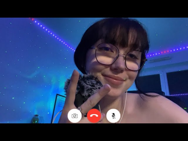 ASMR POV: I'm FaceTime calling you and distracting you because you're not feeling very well 🤍