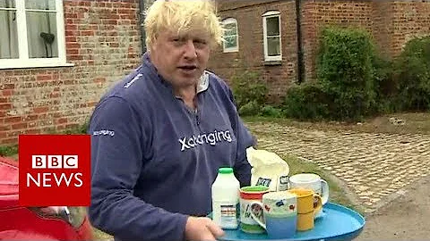 The former foreign secretary Boris Johnson offers tea instead of answers - BBC News - DayDayNews