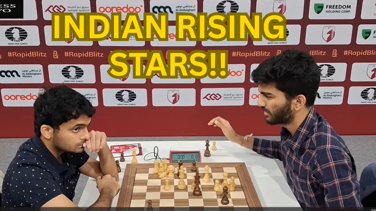 Rising Stars Clash in Blitz Chess | Gukesh vs Nihal Sarin | World Blitz 2025 Round 14
