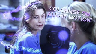Alight Motion colorings tutorial screenshot 2