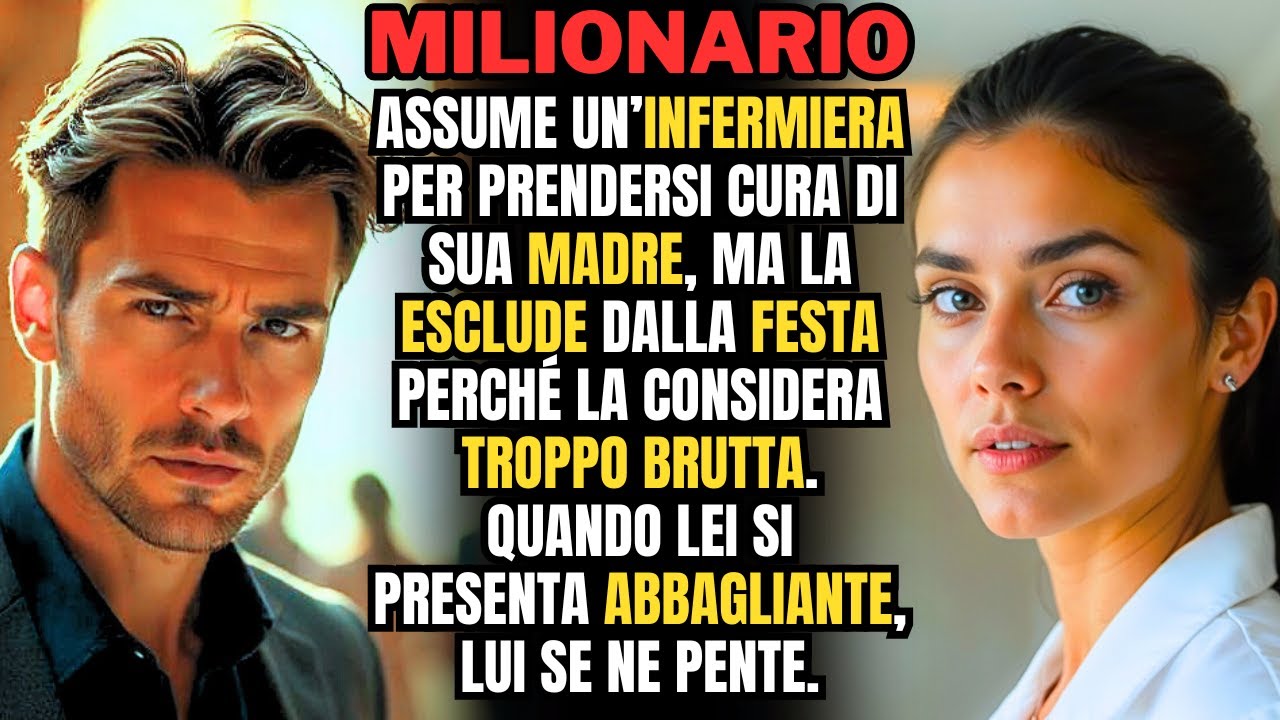 Milionario esclude la sua INFERMIERA per l’ASPETTO, ma si PENTE vedendola ABBAGLIANTE.