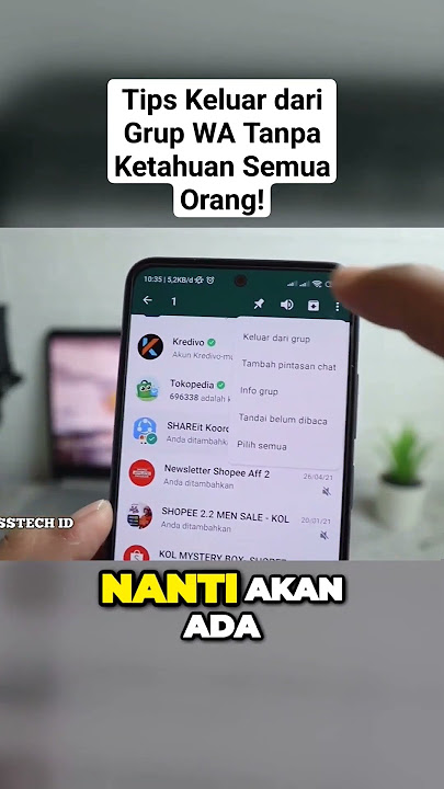 Ssssttt 🤫 Begini cara keluar dari grup WA secara diam-diam!!