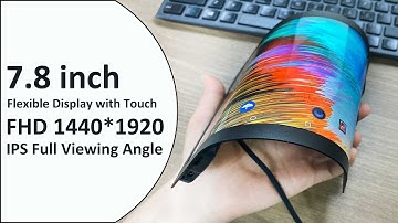 7.8inch #oled #screen #flexible #amoleddisplay #amoled 1440*1920 Oncell #capacitive #touchscreen