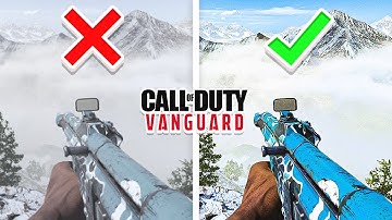 *BEST* Settings for Call of Duty Vanguard (MAX FPS & VISIBILITY)