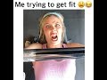 Me trying to get fit :(