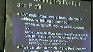 DEF CON 10 - Dan Kaminsky - Black Ops of TCP/IP: Work NAT, Work. Good NAT. Woof