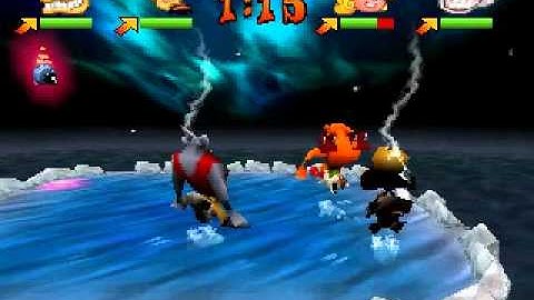 Crash Bash - PS1 - Polar Panic