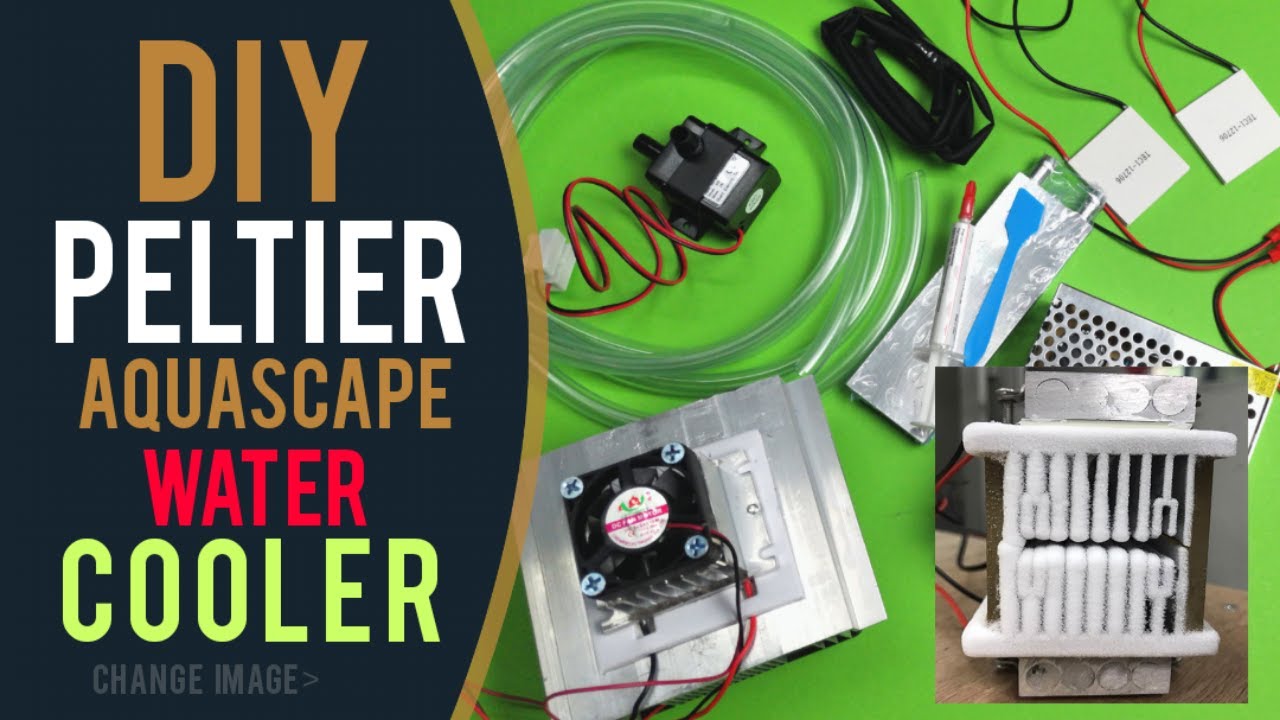 Tutorial How To Diy Peltier Water Cooler System For Aquascape Youtube
