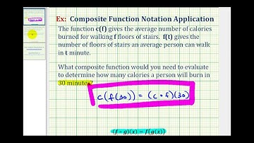 Ex Intro Composite Function Notation Application Problem