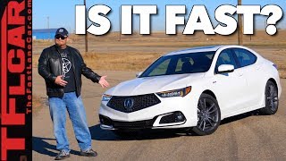 How Fast? 2018 Acura TLX ASpec Driven and Reviewed