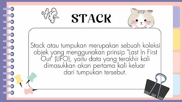 Contoh penerapan STACK dan QUEUE dalam kehidupan sehari-hari.   SMAN 1 CIBINONG