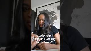 Is today the last day to file taxes? #taxhelp #taxtips