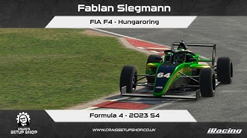 iRacing - 23S4 - FIA F4 - Formula 4 - Hungaroring - FS