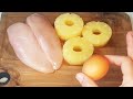 Pollo con Piña en Salsa agridulce estilo chino receta de Wok fácil