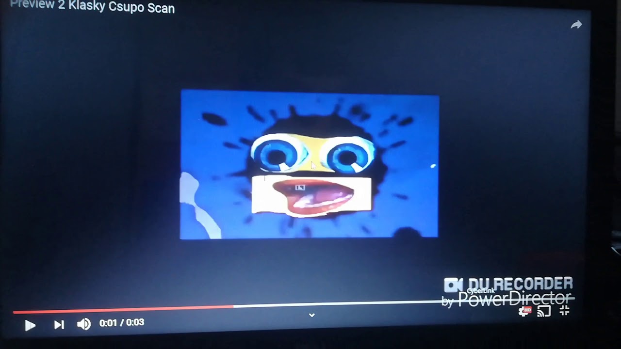 Preview 2 Klasky Csupo Scan 0.125X Speed - YouTube