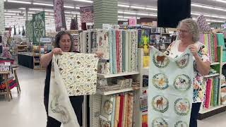 {September 2024} Mini Fabric Show at Ben Franklin Crafts (Monroe)