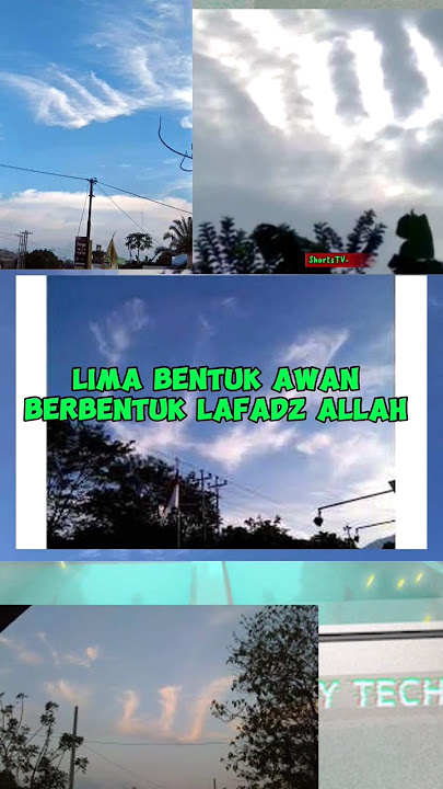 lima awan berbentuk lafadz Allah#shorts#short#shortsfeed#feedshorts#viral#fyp#fypシ#diy#craft#awan