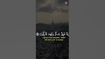 سورة النحل 53-55 #اكسبلور #قرأن كريم #لايك