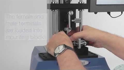 Mecmesin MultiTest-i Testing Electrical Connectors - Video by Mecmesin