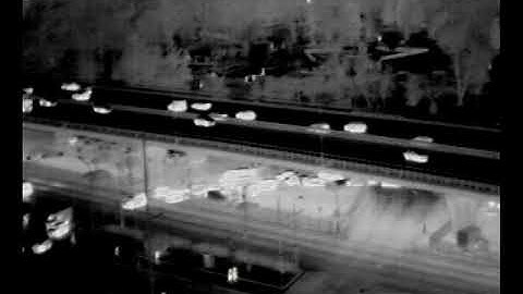 Thermal Imaging of the Road Traffic