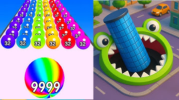 Ball Master vs Hole.io  - MAX LEVEL Gameplay Walkthrough Android, iOS  NEW UPDATE