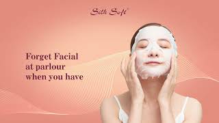 Ultimate Self-Care Routine | Silk Soft Facial Sheet Mask | Skincare routine | Best facial sheet mask screenshot 2