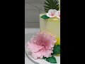 How to make a fondant flower with no wires shorts cakedecorating