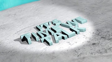 Element 3d Animation - Animated 3D Text