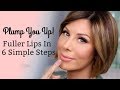 Plump You Up! Fuller Lips in 6 Simple Steps | Dominique Sachse