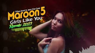 Maroon 5 - Girls Like You ft. Cardi B (Tiffany Alvord & Jason Chen Cover)  Reggae Rmx 2023