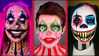 Clown Makeup Challenge | Amazing and Scary Makeup | TikTok Trendz