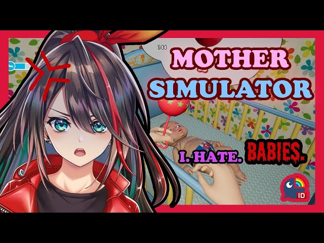 【 Mother Simulator 】I HATE BABIES【 NIJISANJI ID 】のサムネイル