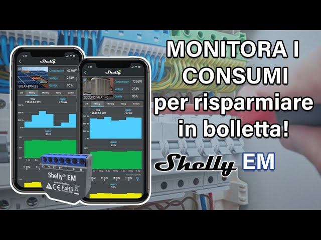 ⭐️ Recensione: Shelly EM: la soluzione ideale per la misurazione di potenza  ed energia 