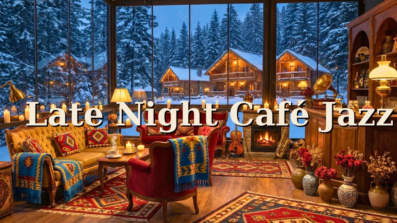 Late Night Café Jazz – Smooth Jazz for a Cozy Amsterdam Night