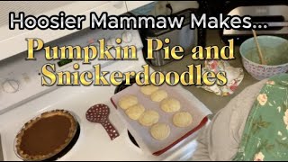 Pumpkin Pie, Snickerdoodles, and Our Second Give-Away!