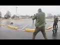 Fleeing Suspect Gets Shot After Pointing Gun at Officers in Litchfield, Illinois
