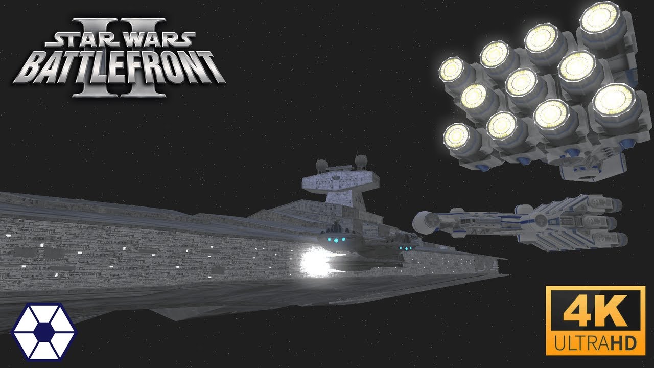 Star Wars Battlefront II (2005)  Star destroyer interior - Clone Wars Extended Mod - separatist side