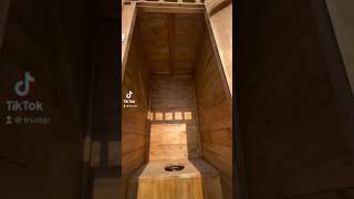 WC Cabine #деревянные #изделия #tiktok #инстаграм #бетон #фортан #кирпич #toilet